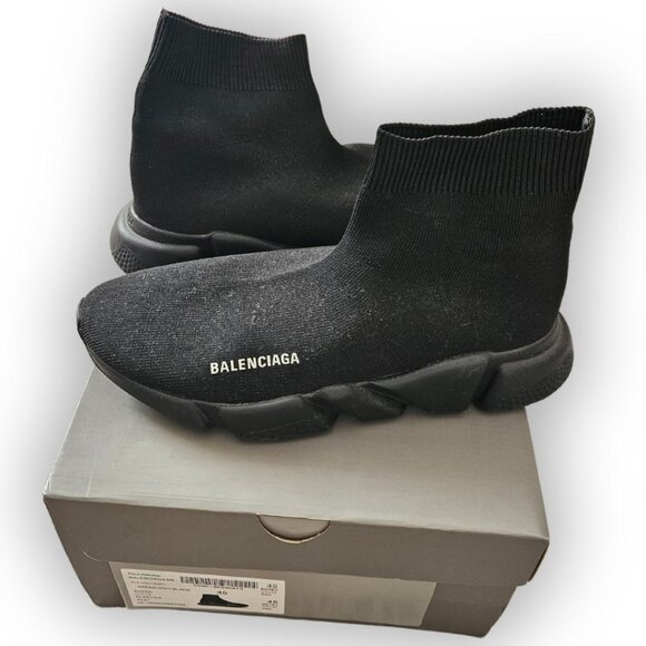 BALENCIAGA SPEED KNIT SOCK SNEAKER SIZE 45 - Picture 1 of 6